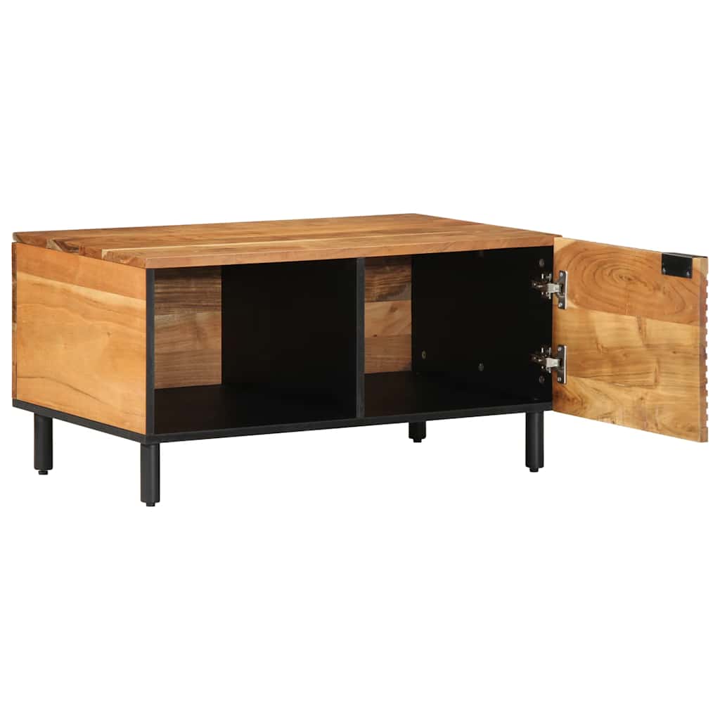 vidaXL Salontafel 80x50x40 cm Massief Acaciahout