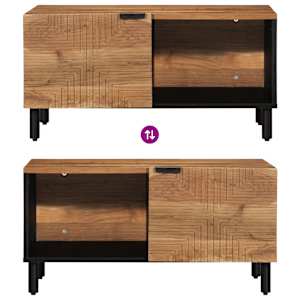 Konferenční stolek 80 x 50 x 40 cm masivní akácie - obrázek 6