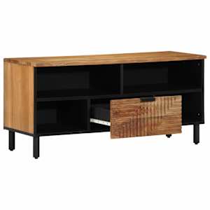 vidaXL Telerikapp sahtliga Pruun 100 x 33,5 x 46 cm Tugev mango puu