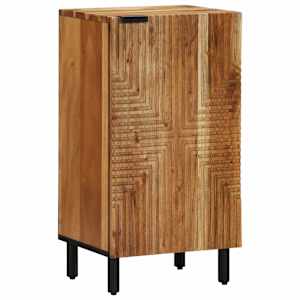 vidaXL K&otilde;ide riiuliga uksega Pruun 40 x 33,5 x 75 cm Tugev mango puu