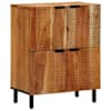 vidaXL K&otilde;ide riiuliga uksega Pruun 60 x 33 x 75 cm Tugev mango puu