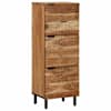 vidaXL K&otilde;rgushein riiuliga Pruun 40 x 33 x 110 cm Tugev mango puu