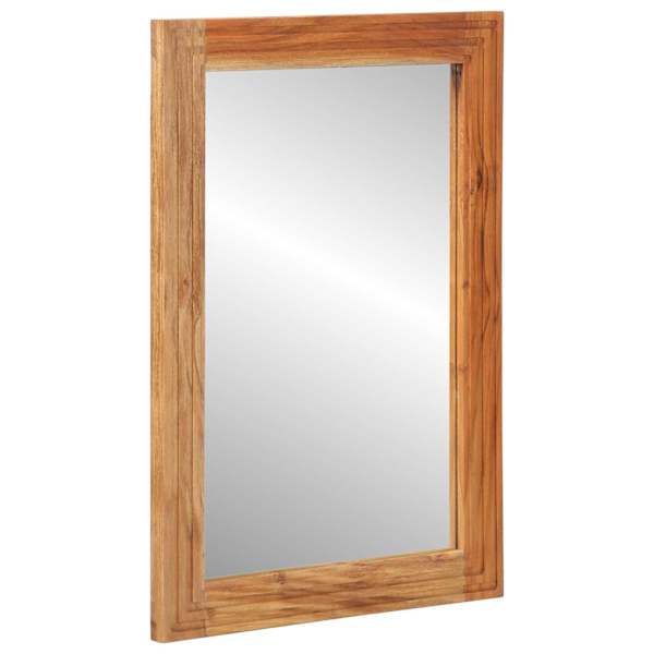 vidaXL Vannitoa peegel Seinale kinnitatav Pruun 70 x 50 x 2.5 cm