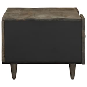 Coffee Table světle šedá 100x54x40cm masivní mangovníkové dřevo - obrázek 4