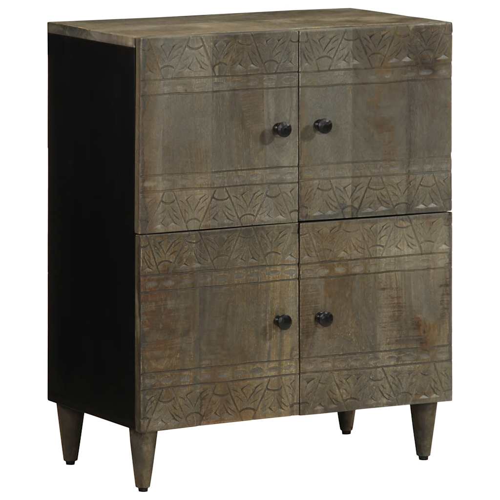 vidaXL Sideboard 60x33x75 cm Massivholz Mango