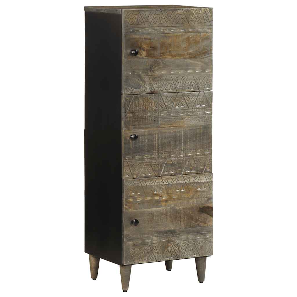 vidaXL Highboard 40x33x110 cm Massivholz Mango