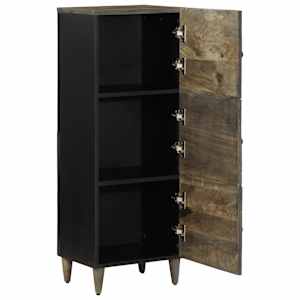 Skříň highboard 40 x 33 x 110 cm masivní mangovníkové dřevo - obrázek 2