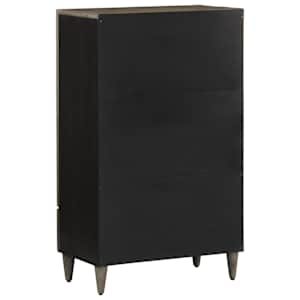 Skříň highboard 60x33x100 cm masivní mangovníkové dřevo - obrázek 5