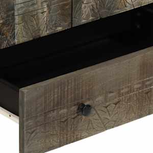 Skříň highboard 60x33x100 cm masivní mangovníkové dřevo - obrázek 8