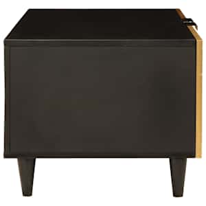 Konferenční stolek Černá a zlatá 80 x 50 x 40 cm - obrázek 4