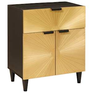 Nočna omarica s predalom 50 x 33 x 60 cm Masiven les manga