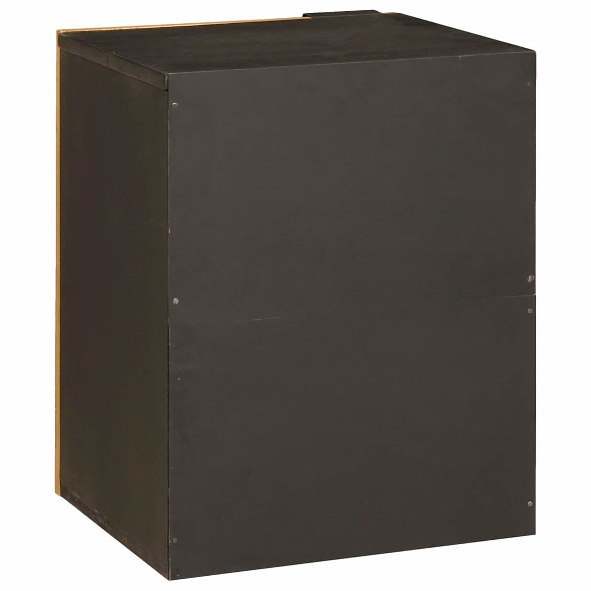 Badeværelsesskab Sort og Guld 38 x 33 x 48 cm Massivt mangotræ - Billede 5
