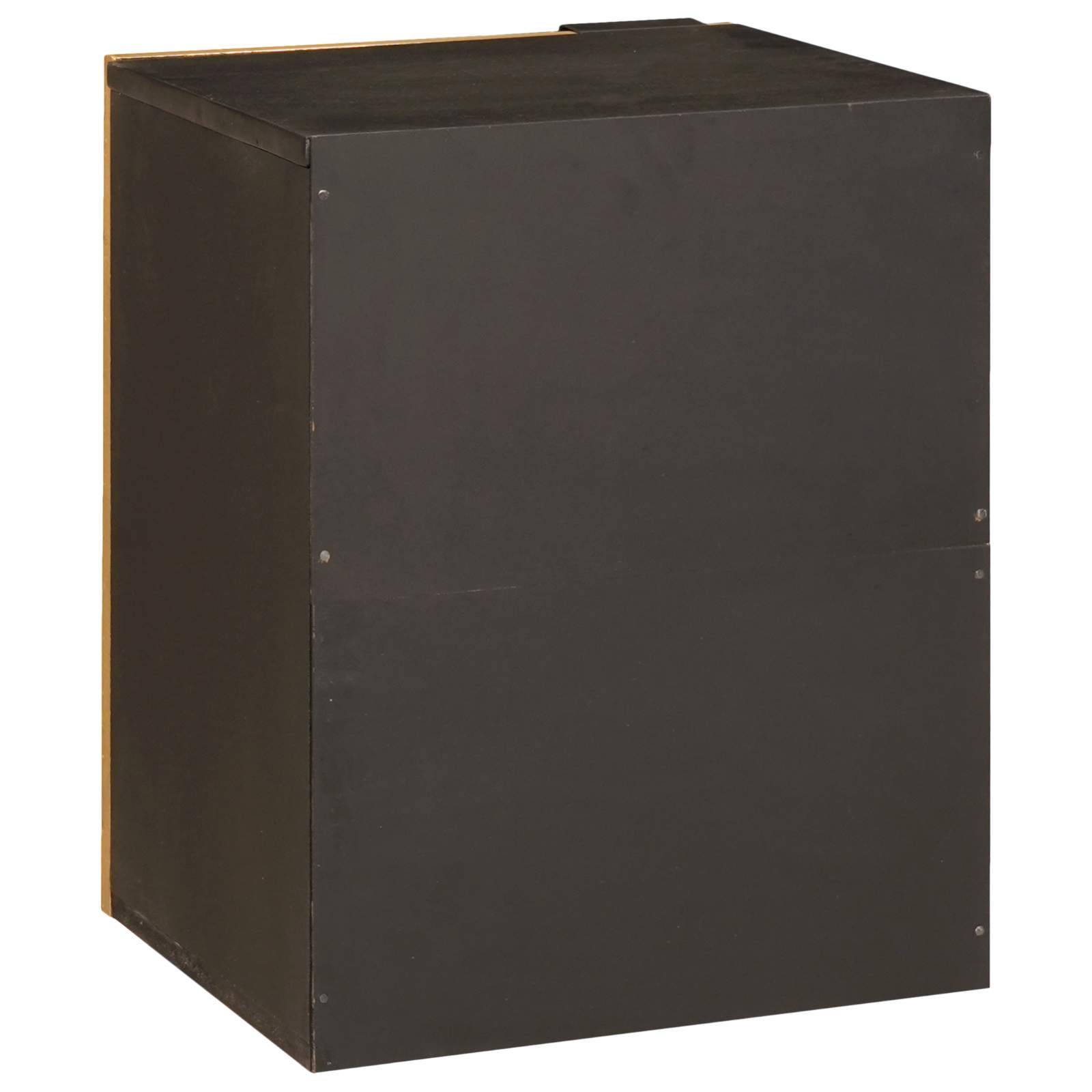 Badkamerkast Zwart en Goud 38 x 33 x 48 cm Massief Mango Hout image 5