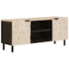 vidaXL Telerikapp Valge pesu viimistlus 105 x 33 x 46 cm