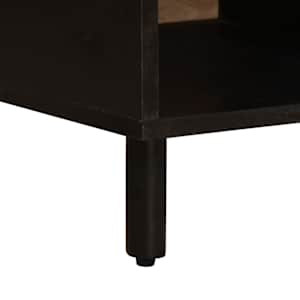 Konferenční stolek Bílá 80 x 50 x 40 cm Masivní mangové dřevo - obrázek 8