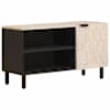 vidaXL Telerikapp ladustamisega Valge pesu viimistlus 80 x 33 x 46 cm