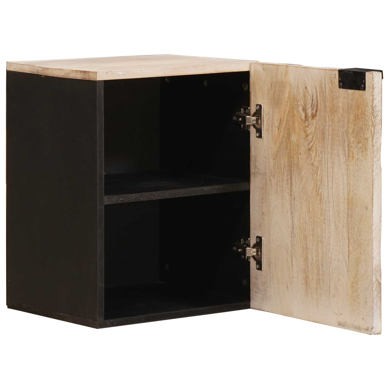 vidaXL Badkamer Hangkast Geometrisch Wit