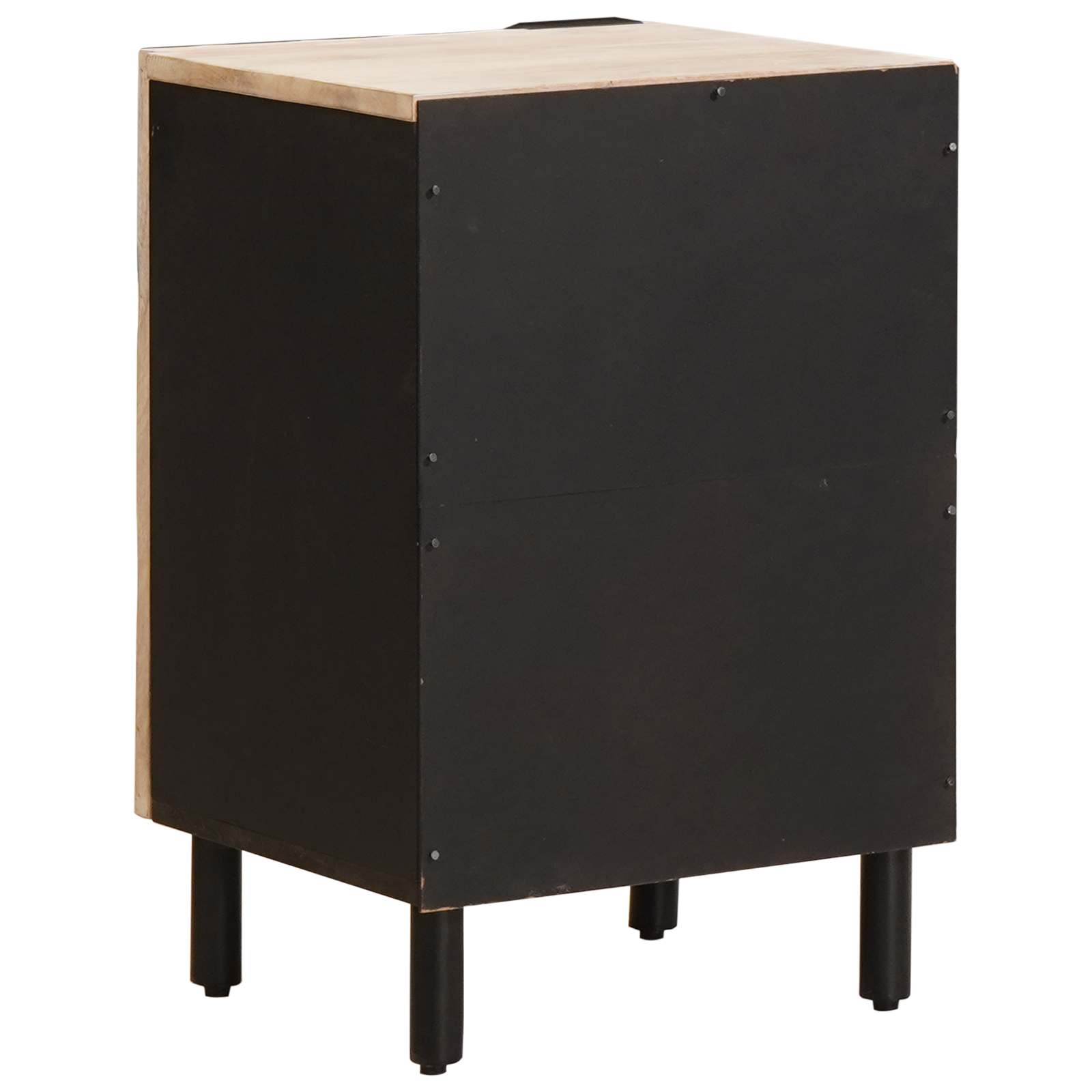 Kylpyhuonekaappi Valkoinen 38 x 33 x 58 cm Kiinteä mango puu - Image 5