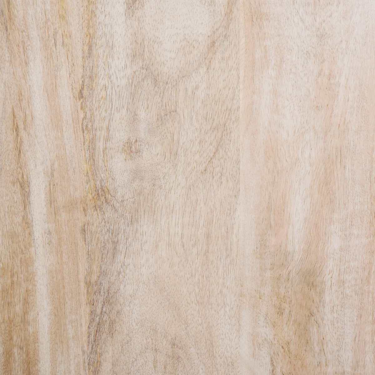 Highboard Hvid Vask Finish 60 x 33 x 100 cm Massivt mangotræ - Billede 10