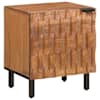 vidaXL &Ouml;&ouml;lambi kapp Pruun 40 x 33 x 46 cm Tugev mango puu