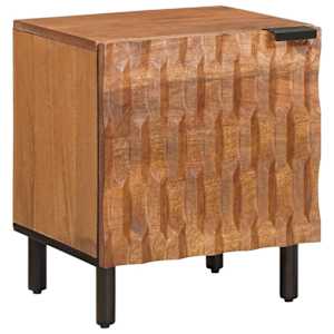 vidaXL &Ouml;&ouml;lambi kapp Pruun 40 x 33 x 46 cm Tugev mango puu