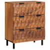 vidaXL K&otilde;ide 60 x 33 x 75 cm Tugev mango puu Akaatsia pruun viimistlus
