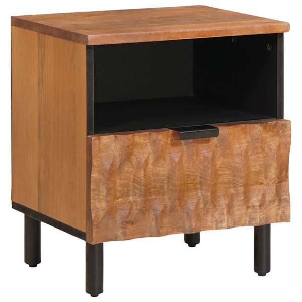 vidaXL &Ouml;&ouml;lambi kapp sahtliga Pruun 40 x 33 x 46 cm Tugev mango puu
