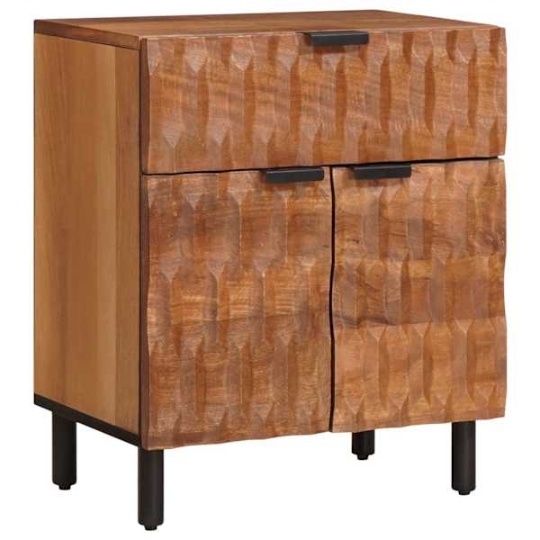 vidaXL &Ouml;&ouml;lambi kapp Pruun 50 x 33 x 60 cm Tugev mango puu
