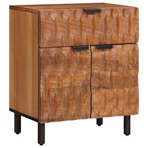 Nočna omarica Rjava 50 x 33 x 60 cm Masiven les manga