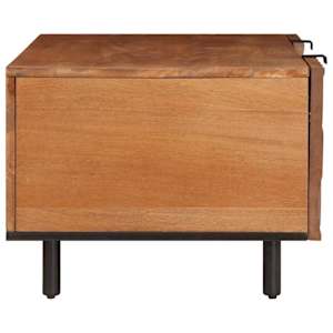 Konferenční stolek Hnědá 100 x 54 x 40 cm Masivní mangové dřevo - obrázek 4