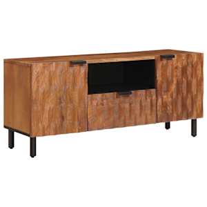TV omarica Acacia rjav finiš 105 x 33 x 46 cm Masiven les manga
