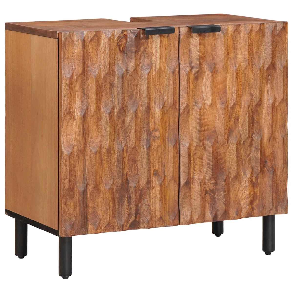 Badeværelsesskabsunder 62 x 33 x 58 cm Massivt mangotræ