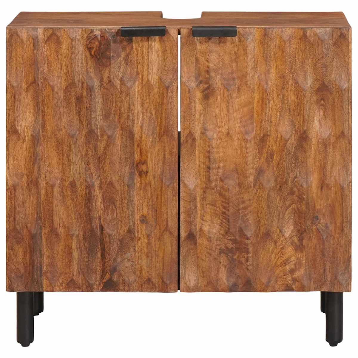 Badeværelsesskabsunder 62 x 33 x 58 cm Massivt mangotræ - Billede 3