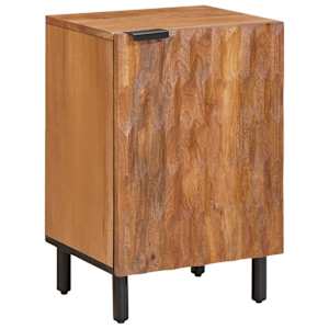 vidaXL Vannitoa kapp riiuliga Pruun 38 x 33 x 58 cm Tugev mango puu