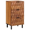 vidaXL K&otilde;ide Akaatsia pruun viimistlus 40 x 33 x 75 cm Tugev mango puu