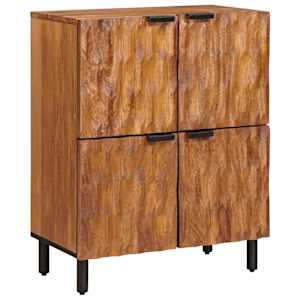 vidaXL K&otilde;ide Akaatsia pruun viimistlus 60 x 33 x 75 cm Tugev mango puu