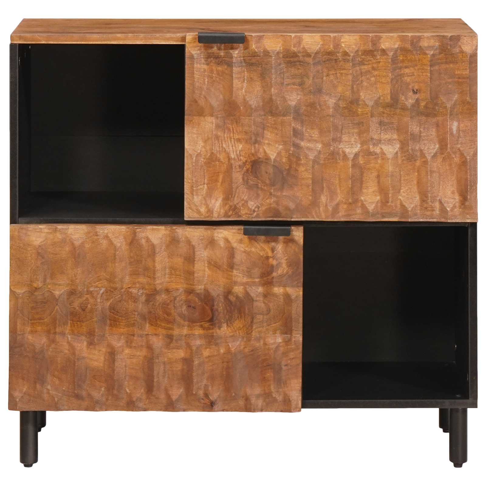 Thumbnail - vidaXL Sideboard Uni Akazienbraune Oberfläche