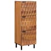 vidaXL K&otilde;rgushein Akaatsia pruun viimistlus 40 x 33 x 110 cm