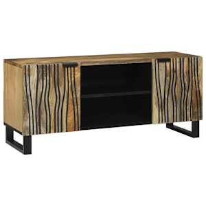 vidaXL TV &Uuml;ksused 105 x 33 x 46 cm Pruun Tehispuit