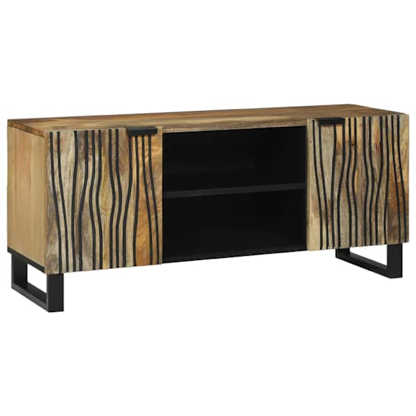 vidaXL TV &Uuml;ksused 105 x 33 x 46 cm Pruun Tehispuit