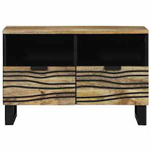 TV jednotky se zásuvkou Hnědá 70 x 33 x 46 cm Kompozitní dřevo - obrázek 3