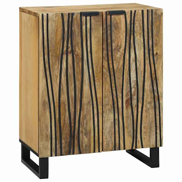 vidaXL K&otilde;ide Neutraalne 60 x 33,5 x 75 cm Tugev mango puu