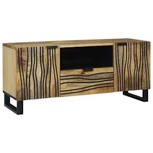 vidaXL TV &Uuml;ksused 105 x 33 x 46 cm Pruun Tehispuit