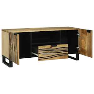 TV jednotky se zásuvkou Hnědá 105 x 33 x 46 cm Kompozitní dřevo - obrázek 2