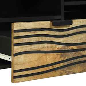 TV jednotky se zásuvkou Hnědá 100 x 33 x 46 cm Kompozitní dřevo - obrázek 7