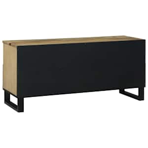 TV jednotky se zásuvkou Hnědá 100 x 33 x 46 cm Kompozitní dřevo - obrázek 5