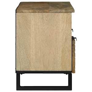 TV jednotky se zásuvkou Hnědá 100 x 33 x 46 cm Kompozitní dřevo - obrázek 4