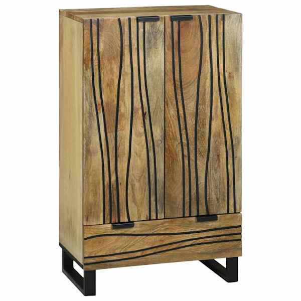 vidaXL K&otilde;rge kapp Pruun 60 x 33 x 100 cm mangopuit