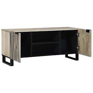 TV jednotky Bílá 105 x 33 x 46 cm Kompozitní dřevo - obrázek 2