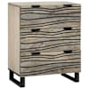 vidaXL K&otilde;ide sahtliga Valge 60 x 33.5 x 75 cm Mangopuit